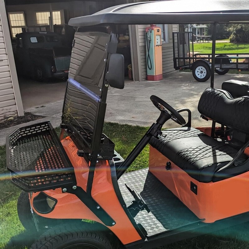 HECASA Tinted Windshield Compatible with 2014+ EZGO TXT Golf Cart