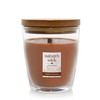 WoodWick Nature's Wick Amber Patchouli Scented Candle, 10oz with Wooden