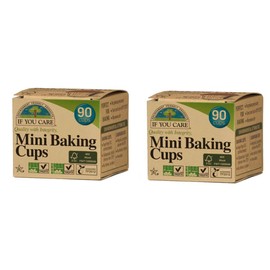 YouCare J25018 mini baking cups, Brown 2 pack