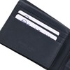 Sergio Tacchini Mens Genuine Leather Slim Wallet with Card Slots