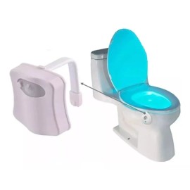 MIBAÑLED Sensor De Movimiento Con Luz Led Para Taza De Baño, Hogar