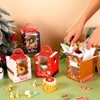 24 Pcs Christmas Cupcake Boxes Christmas Cookie Boxes with Window