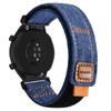 ANNEFIT Denim Watch Band, Casual Watch Replacement Band, Fabric Velcro