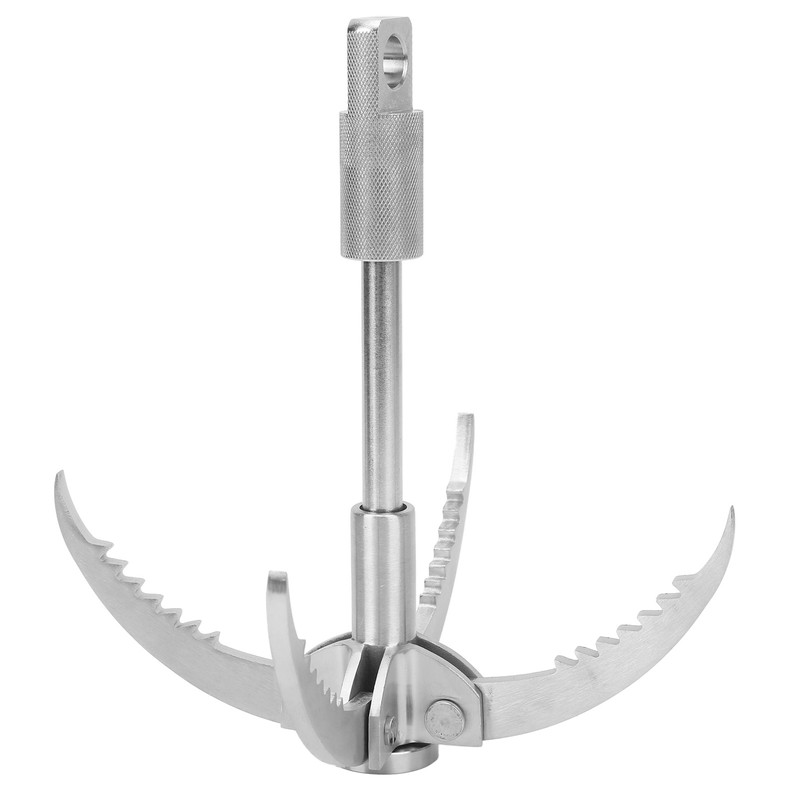 Climbing Grappling Hook Stainless Steel Grappling Hook Folding Claw for