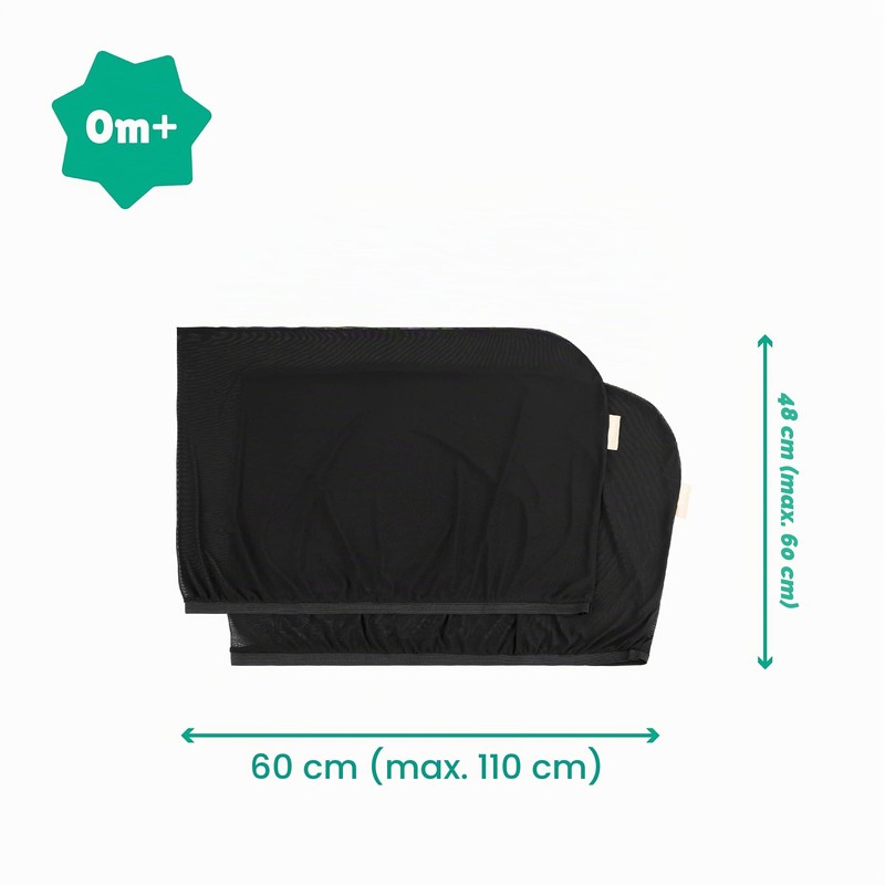 Badabulle Car Sun Shade Set of 2 - Filters 99%
