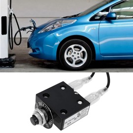 eMagTech 1 x Push Button Overload Protection Wire Circuit Breaker 32V 18AWG for Electrical Appliances Small Generators Air Compressors 60cm (5A)