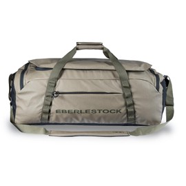 Eberlestock Hyllus Duffel Bag for Men - Durable, Water-Resistant, Small Men's Duffle Bag with Zipper Pockets, Ideal for Travel & Gym, Tactical Gear Bag, Hunting, Fishing, Camping - Dry Earth, 65L