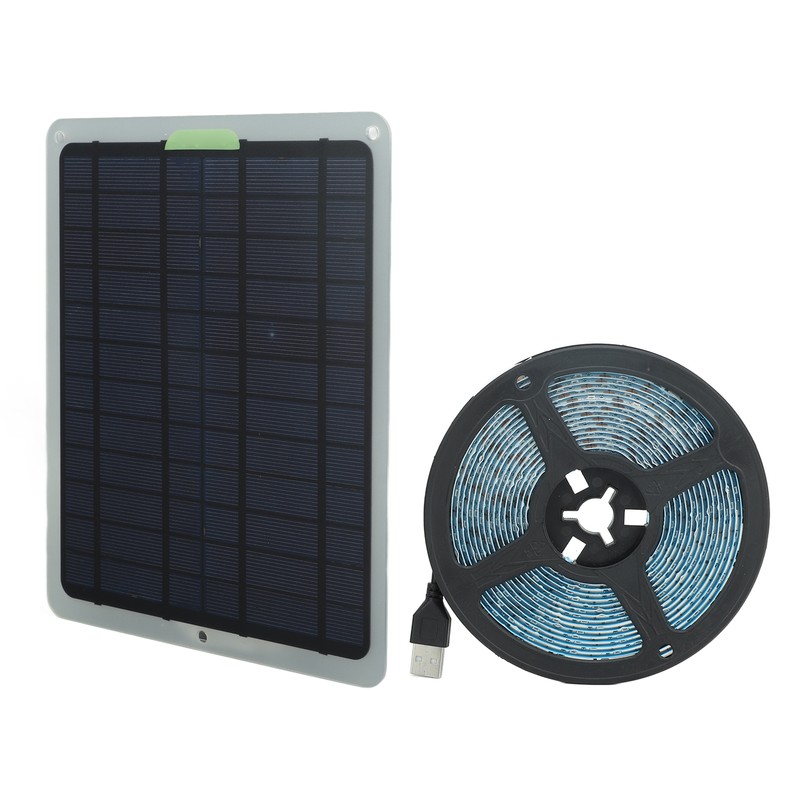 20W Full Spectrum Solar Power Lamp LED 5V IP65 Waterproof