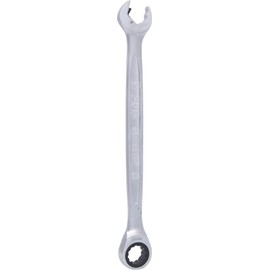 KS Tools 503.5210 DUO GEARplus combination spanner set with ratchet mechanism in ring and open jaw 10mm
