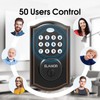 Keyless Entry Door Lock - Electronic Door Lock with Keypad,