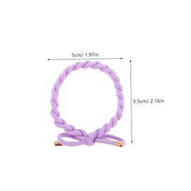 Gatuida 28pcs Elegant Bow Design Hair Ties for Women No Damage Elastic Hair Bands Comfortable Fit Ponytail Holders Colors for Everyday Hairstyles and Events