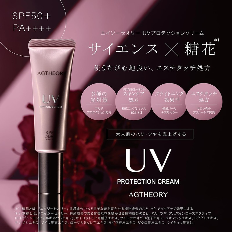 Axisia AXXZIA AG Theory UV Protection Cream 1.4 oz (40