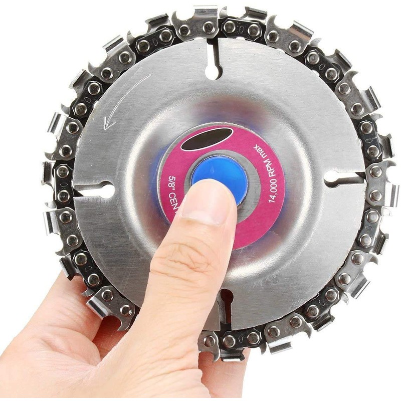 KEWAYO Grinder Cutter Chainsaw Grinder Disc Cutter 22 Tooth Carving
