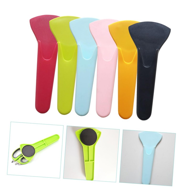 BIUDECO 6pcs Magnetic Scissor Protectors Set Durable Kitchen Shears Covers