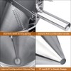 MyLifeUNIT Stainless Steel Pancake Batter Dispenser, Funnel Dispenser with Stand