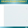 1InTheOffice Graph Paper Notebook, Spiral Paper Notebook, Quad Ruled 8""