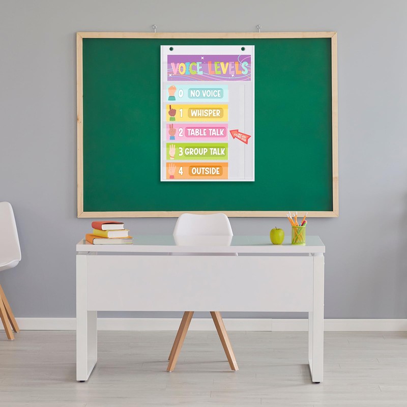 Humyoun Voice Level Classroom Pocket Chart Voice Pocket Chart Classroom