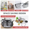 Cykorxicc 12PC 304 Stainless Steel Food Storage Containers with Lids