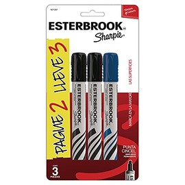 SHARPIE 1871207 Esterbrook Marcador Permanente Grueso Pague 2 Lleve 3