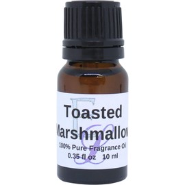 Toasted Marshmallow Fragrance Oil by Eclectic Lady, 10 ml Premium, Long Lasting Diffuser Oils, Aromatherapy