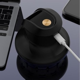 Cortadora de pelo circular automática – Aparato eléctrico de auto-aseo tolerante – Kit de corte giratorio para hombres – Hardware de precisión de alta densidad para el hogar y el viaje – Herramienta