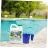 BESPORTBLE Pool Cleaning Scoop with Ergonomic Handle Multi Functional Plastic