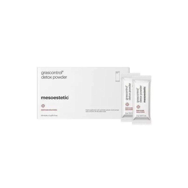 Mesoestetic Grascontrol Detox Powder| Detoxifying and Diuretic Artichoke Extract