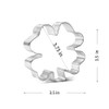 Foose Cookie Cutters Big Four Leaf Clover Cookie Cutter 3.75