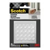 Scotch SP950-NA Bumpers and Door Stops, 1/2" Round, Clear, 20