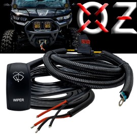 OZ-USA Windshield Wiper/Washer On/Off/On Power Bus Bar Distribution Block Wire Kit Compatible with 2018-2023 Can-Am Maverick X3 Max RS Turbo RR Sport Trail Defender
