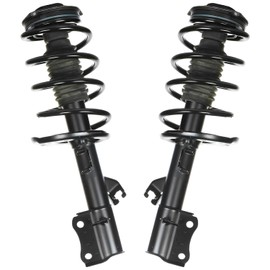 Detroit Axle - Front 6pc Struts Kit for 14-19 Nissan Sentra, Sway Bar Links Lower Ball Joints Struts & Coil Spring 2014 2015 2016 2017 2018 2019 Replacement Suspension