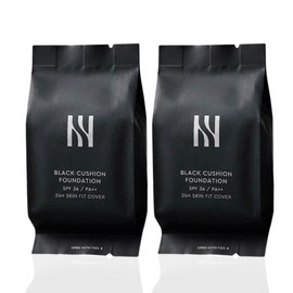 Hera Black Cushion Refill 21N1 Vanilla 15g 2pcs / 헤라 블랙 쿠션 리필 21N1 바닐라 15g 2개입