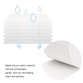 Toalla facial cosmética de tela no tejida de 30 M, toallita facial de algodón desechable, toallitas limpiadoras de maquillaje, almohadillas suaves para salón de belleza