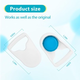 PalpitateC Magnetic Cpap Headgear Clips Compatible with Resmed AirFit AirTouch F20, F30, N10, N20 Cpap Mask Replacement Clips, for Replacement Resmed Cpap Headgear Clips Accessories 3 Pairs