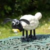 Darthome Metal Timmy The Sheep With Dummy Sculpture 20x17x16cm Novelty