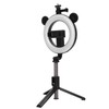 Wireless Bluetooth Selfie Stick Ring Light Mount Foldable Tripod Stand