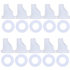 10 pcs D Coupler Gas Check Valve Gasket Tool Set, Beer Line Washer Gasket D Type Coupler Replacement Parts Beer Keg Coupler Accessories Kit