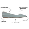 Journee Collection Mikki - Zapatos Planos de Ballet para Mujer,