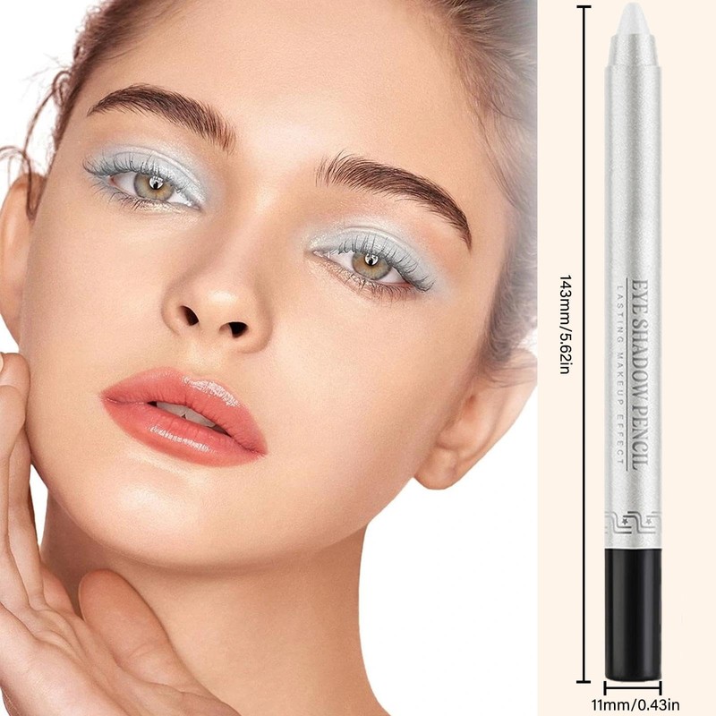 Pearlescent Eyeshadow Stick for Highlighter and Contour, Highly Pigmented Shimmer