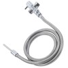 G1/2 Household Shower Converter Hose Stainless Steel Enema Attachment Hose