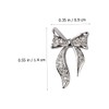 SAFIGLE 100pcs Bowknot Nail Charms Sparkling Manicure Decals for DIY