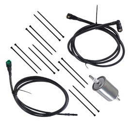 waltyotur Fuel Line Kit Replacement for Chevy S10 GMC Sonoma 2.2L 4.3L 1997-2003 Replacement for FL-GM16D NFR0012 FL-GM56C GM56B