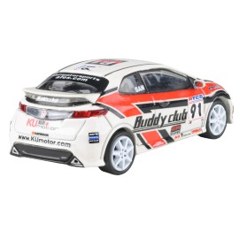 DCD 2007 for Honda Civic Type R FN2 1/64 Diecast Model RHD Buddy Club Asian Touring Car Series 2012 Right Hand Drive for Kids