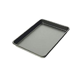Focus Foodservice 900804 Heavy Duty Full Size Sheet Pan, Aluminum with Commercial Non Stick Coating, 18" x 26" x 1"
