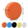 Rapidbok 5 Stück Polierschwämme 100mm, Auto Polierpads, Polierschwamm, Polierpad, Polieraufsatz,
