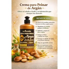 Crema Aceite Argan Peinado Rizos Crecimiento Cuidado Labs ncredible 250ml por 1 unidad