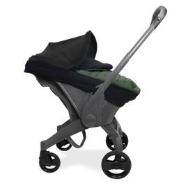 Little Unicorn Little Unicorn Winter Car Seat Cover | Premium Insulated Fabric | Universal Fit & Easy to Install | Travel Bag Included (Dark Green)