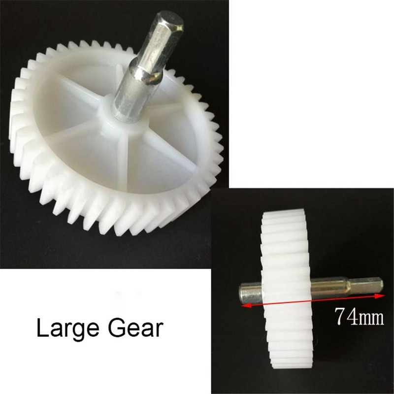 SHEAWA 3PCS Replacement Plastic Gears for Electric Meat Grinder Spare