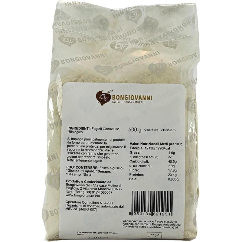 Farina di Fagioli Cannellini BIO 500g