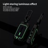 ontto 3-Button Key Cover Fit for Mazda 3 Hatchback Carbon
